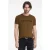 John Varvatos Ss Crew Tee – Cracked Freedom Lt Brown