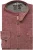 Jupiter Traditioneel overhemd donkerrood, Effen