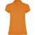 Roly Dames/Dames Ster Poloshirt (Oranje)
