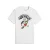 PUMA Shirt ‘Super Puma’  grasgroen / kersrood / zwart / wit
