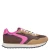 ONLY Onlbrenna imitatieleren sneakers – bruin/roze