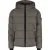 Malelions Junior Hooded Puffer Jacket | Dark Taupe