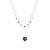Ketting Luxenter Besya afgewerkt in 18k geel goud