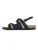 Bayton Sandalen met riem ‘Astral’  bruin gemêleerd / zwart / zilver