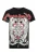 CIPO & BAXX Shirt  rood / zwart / wit