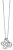 Orphelia Dames 925 Sterling Zilveren Ketting met Hanger – Zilver ZH-4864