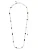 Pilgrim Ketting ‘Dawn’  ecru / donkerrood / zwart / transparant