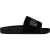 Boss Zwembadslippers met strass voor dames (Zwart)