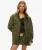 The Merchant Store – Oversized Katoenen Werkjas Groen