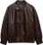 Superdry & Co Bomber Jas met Kraag Oversized Bruin dames
