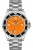 Invicta Specialty 69714 Herenhorloge – Quartz Uurwerk – Roestvrij Staal met Oranje Wijzerplaat – 40 mm