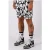 Black Bananas Bohemian Shorts Black/white