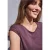 Street One Studio Dames Shirt met ronde hals en gehaakte mouwen in Roze