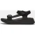 Dames Fit Flop Surff Verstelbare Rugband Sandalen in Zwart