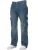 Kruze | Cargo-combat-jeans voor heren – blauw
