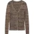 Closed V Cardigan Long Sleeve Knits Blue Heather