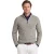 trui New Zealand groen gebreid half zip