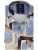 Giordano – Vivaro – Heren – Korte mouwen – Print – Overhemd – Navy – 616880-60