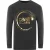 Cavalli Class Piercing Slang Logo Zwart Sweater