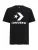 CONVERSE Shirt  zwart / wit