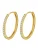 Hey Happiness Oorbellen ‘Big Sparkle’  goud