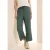 Wide Legs 7/8 broek van linnenmix
