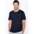 Nike T-shirt voor heren met geborduurd Swoosh Navy