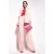 PINKO Elegante Giacca Enver Satin Lucido Cameo Rose