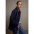 TRENDYOLMİLLA Dames Donkerblauw Effen Lang Regular fit Winter Jassen