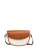 Pepe Jeans Schoudertas  bruin / wit