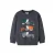 NAME IT MINI rechtvallende sweater met print – grijsblauw