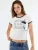 Busem Shirt  donkerblauw / wit
