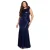 Strakke damesjurk Goddiva Chiffon & Sequin Bardot