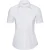 Russell Collectie Dames/Dames Korte Mouwen Poly-Katoen Easy Care Poplin Shirt (Wit)