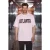 Oversized T-shirt met print en ronde hals
