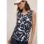 Cecil Dames Top met smokdetails in Blauw