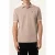 FILA Biella Regular Tipped Polo Shirt Taupe Gray