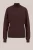WE Fashion – Dames fijngebreide trui – Regular fit – Donkerbruin – Livaeco™ Viscose –