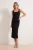 Damesjurk, plat model, mouwloos, chic/avond, bodycon