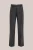 Van Gils – Heren loose fit pantalon van wolmix met visgraat patroon – Loose fit – Donkergrijs gemeleerd – Wol –