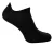 Steven – 1 Paar Heren Merino Wol Onzichtbare Sokken – Warme Footsies Sokken – Zwart