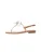 MICHAEL Michael Kors Teenslipper ‘JACIE’  karamel / cognac / wit
