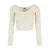 Dames t-shirt met lange mouwen v-hals Shorts rib Urban Classics GT