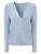 Influencer Gebreid vest  smoky blue