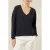10DAYS Soft V-neck Sweater Dark Grey Blue