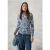 Cecil Dames Donzig shirt met lange mouwen in Grijs