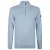 Presly & Sun Trui Lewis Zip Knitted Pullover  Blauw