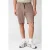 Shoeby regular waist casual short taupe