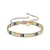 Luxenter Multicolour Kristallen Armband afgewerkt in 18K geel goud – Lukshu