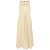 River Woods Slvs Long Dress Yellow